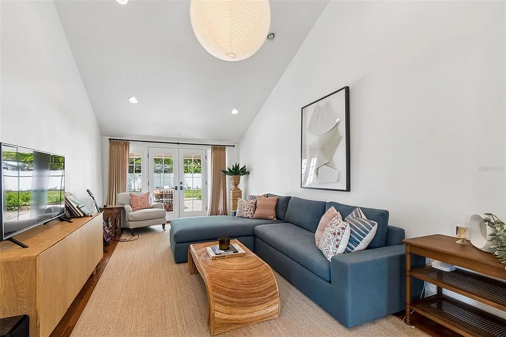 Whole-home living space remodel in South Tampa Florida